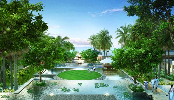 Capella Sanya -- The Romance Lawn