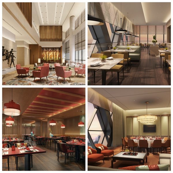 57层酒店空中大堂、58层中餐厅、58中餐厅包厢 57层酒店空中大堂、58层中餐厅、58中餐厅包厢
