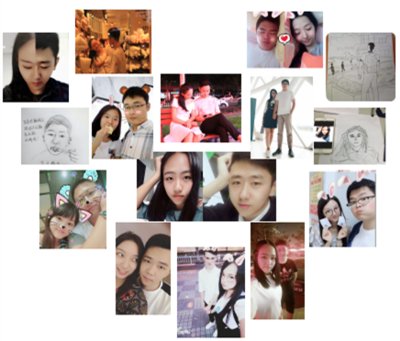爱情训练营成功配对CP合照
