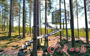 瑞典用镜子打造透明屋 让旅客与大自然无限亲近