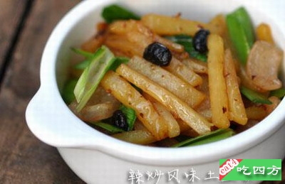 辣炒风味土豆条(图)