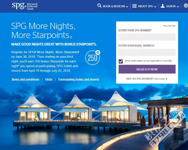 SPG+Marriott 喜达屋+万豪 促销活动【2018.5更新：Targeted AmEx Offer 酒店消费返30% 】