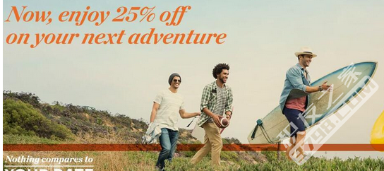 亚太区/中东/非洲IHG旗下酒店最高25%OFF优惠